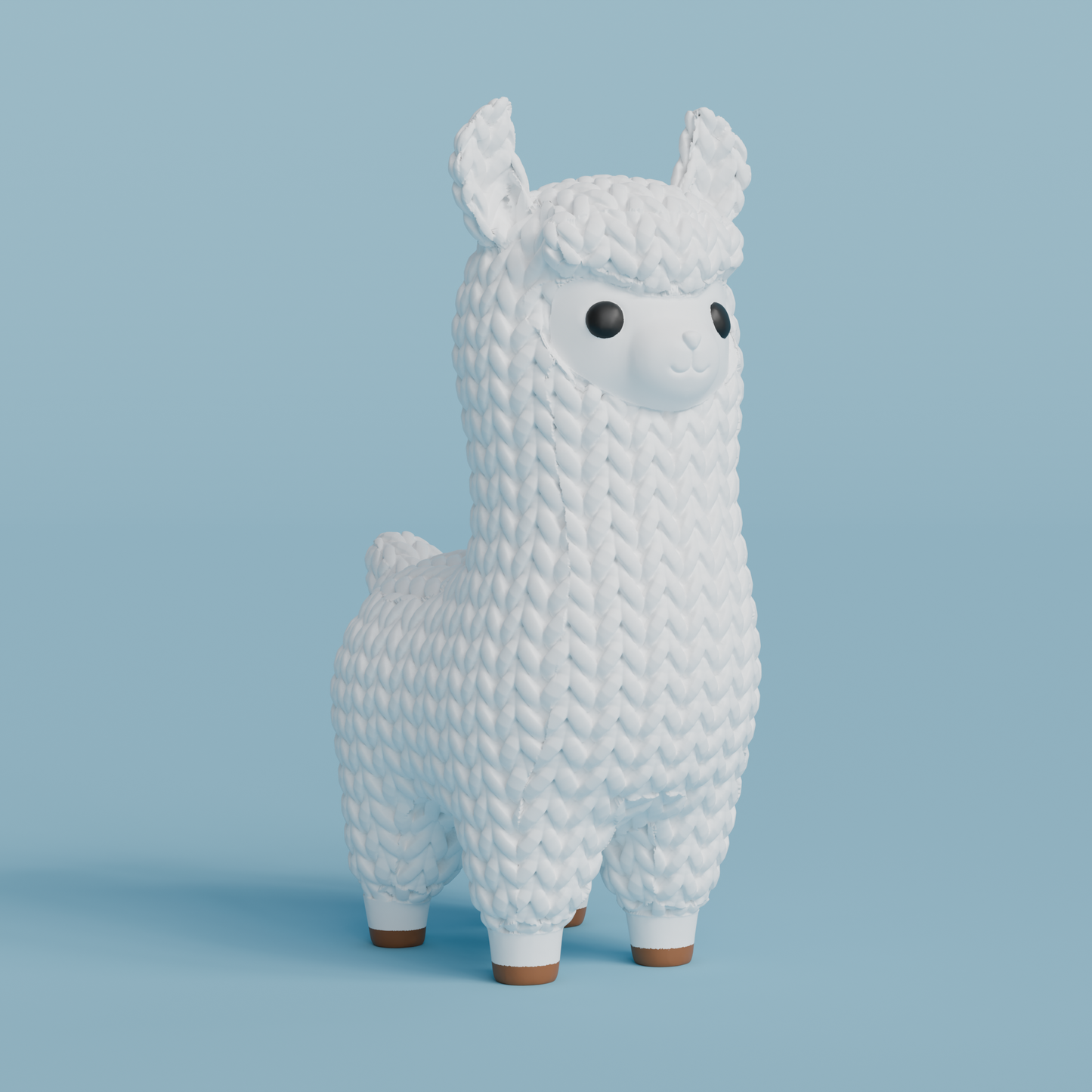 Knitted Llama