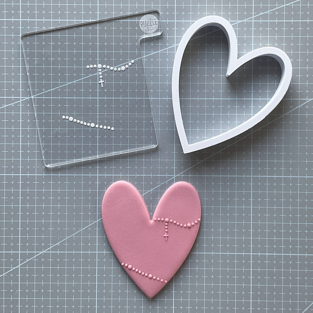 Rosary Heart