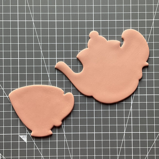 Tea Cup and Tea Pot