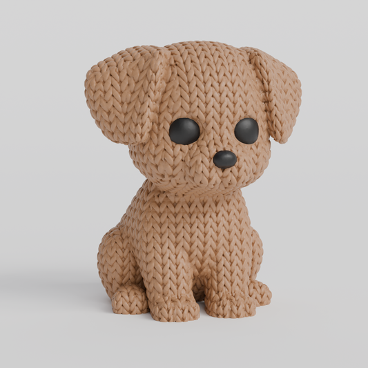 Knitted Dog