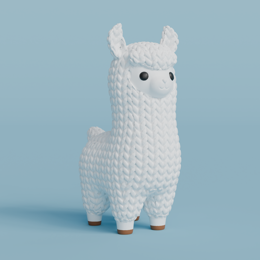 Knitted Llama