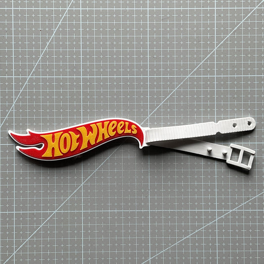Hot Wheels Logo Bag Tag