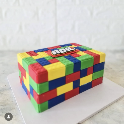 Lego Fondant Stamp and Cutter