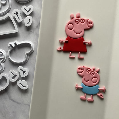 Peppa and George