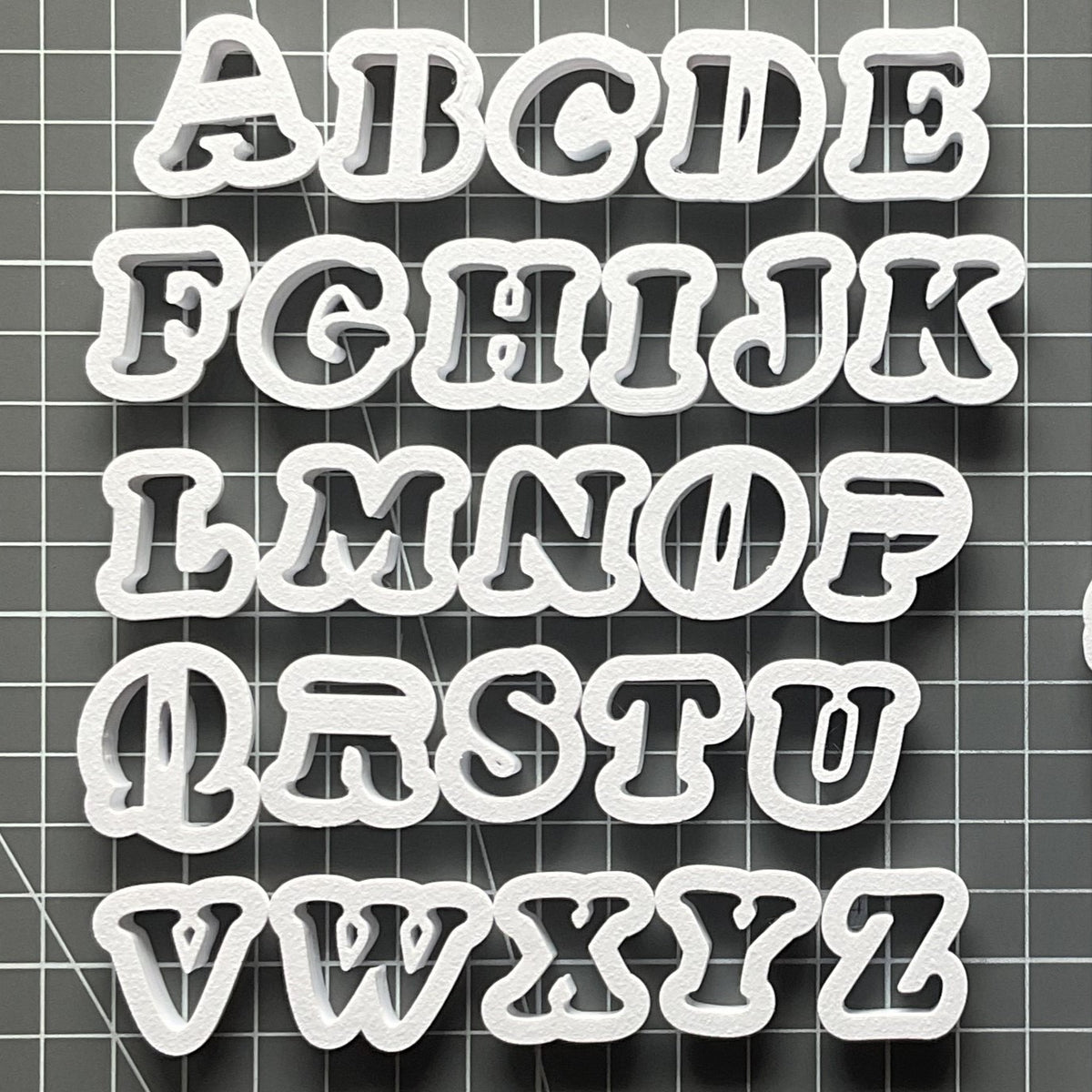 Alphabet Serif Capital Letters