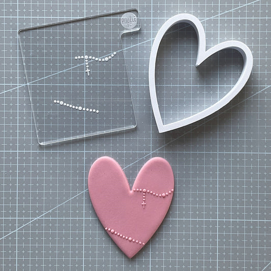 Rosary Heart