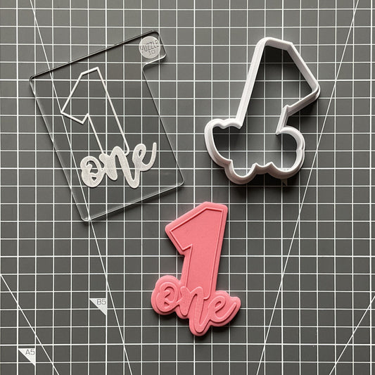 One