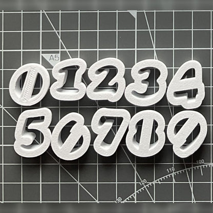 Alphabet Serif Numbers