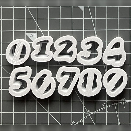 Alphabet Serif Numbers