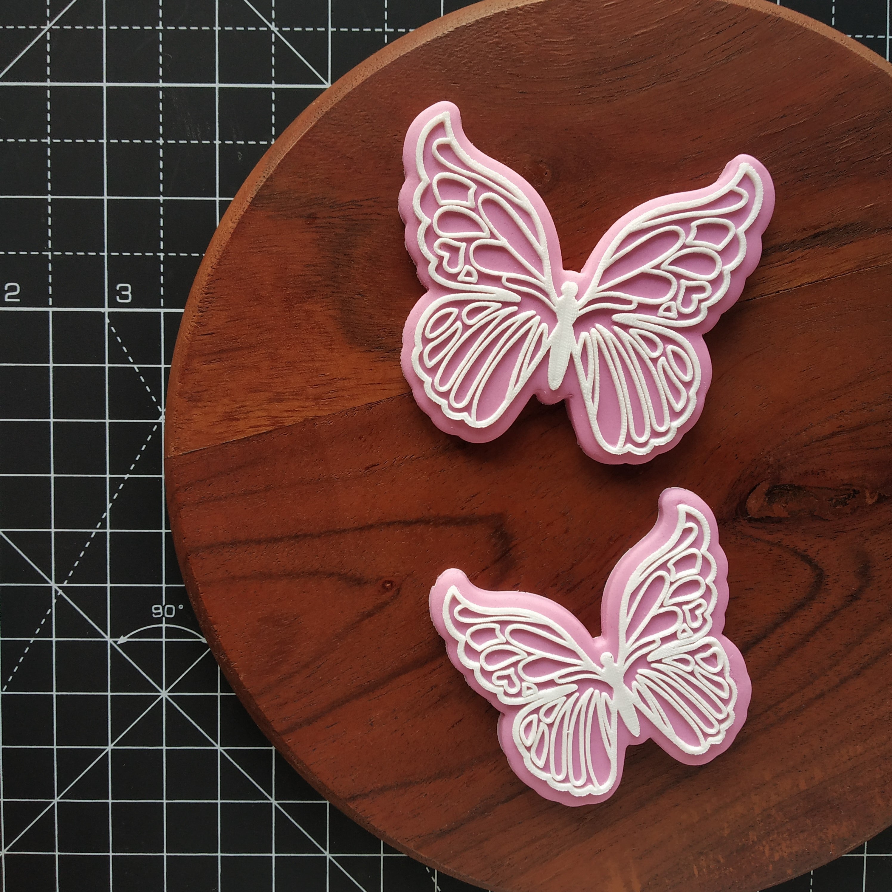 Butterfly Embossing Butterfly Embossed – Puzzle3dprints
