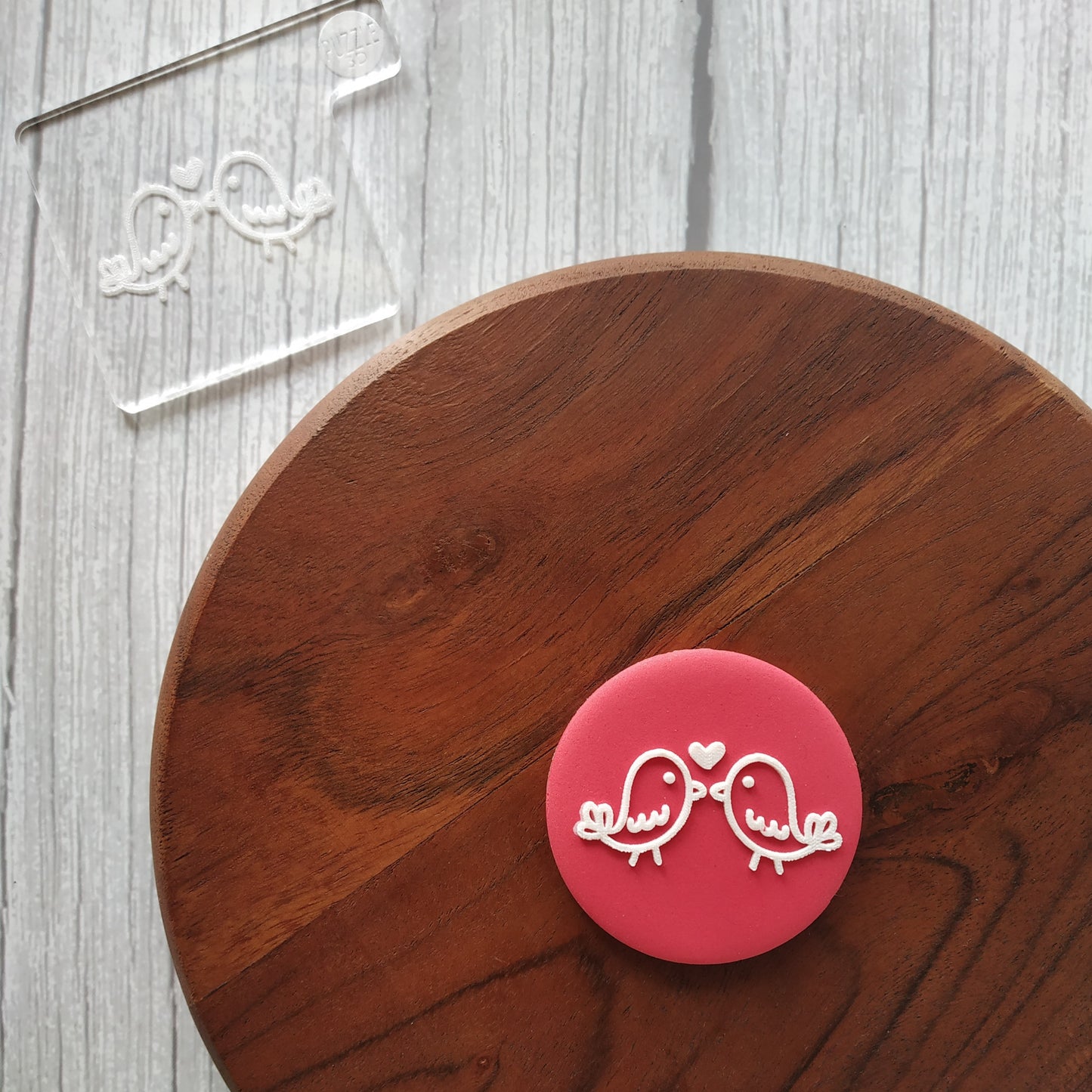 Valentine's Day Cupcake stamps