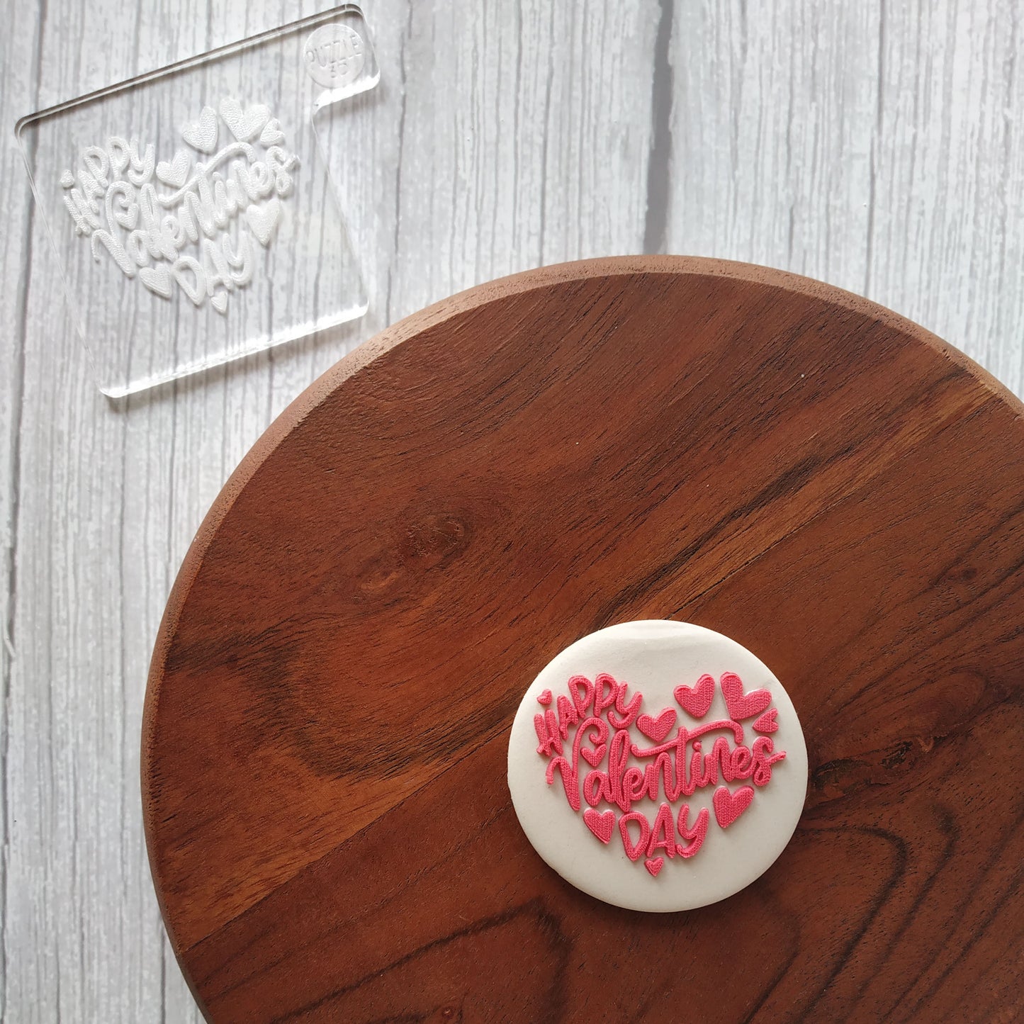 Valentine's Day Cupcake stamps
