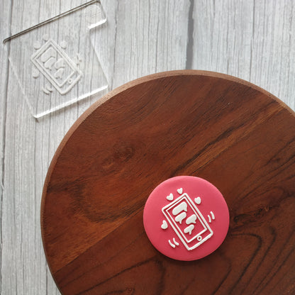 Valentine's Day Cupcake stamps