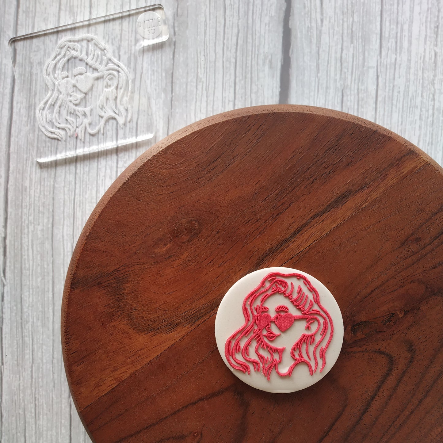 Valentine's Day Cupcake stamps