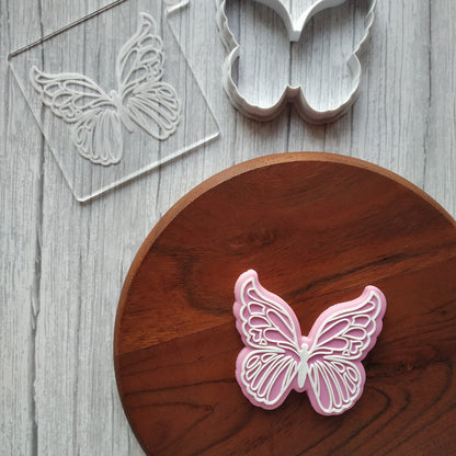 Butterfly Embossed
