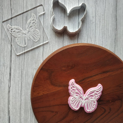 Butterfly Embossed