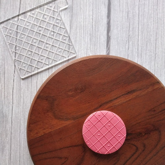 Hearts Grid Pattern