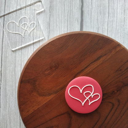 Valentine's Day Cupcake stamps